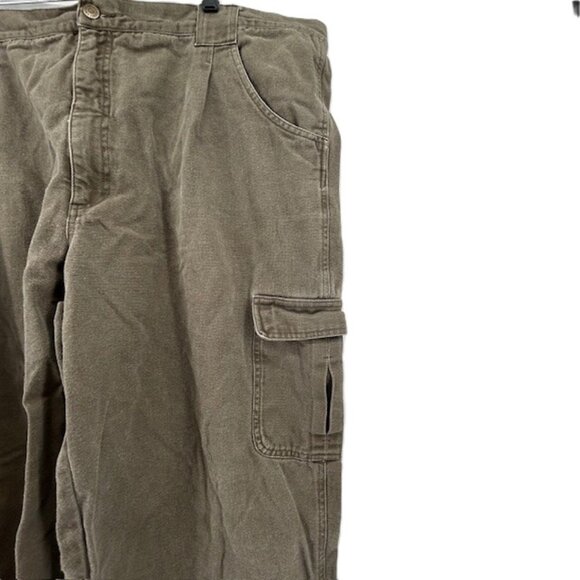 Cabela’s Men’s Cargo Tactical Pants Heavyweight Olive Green 46/30 - Picture 9 of 9
